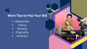 Blue Yellow and White Modern Abstract Digital Channels Marketing Presentation