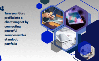 Guru.com services tips for freelancers showing clear service titles and descriptions